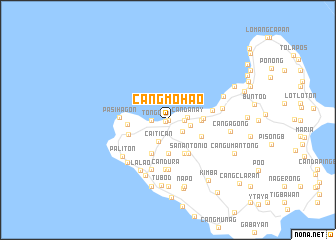 map of Cangmohao