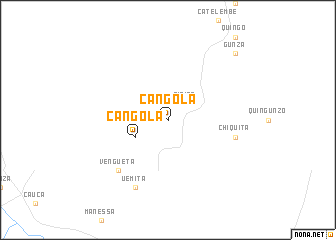 map of Cangola