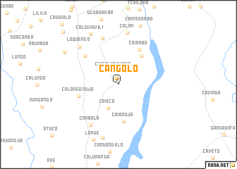 map of Cangolo
