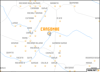 map of Cangombe