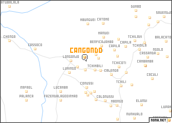 map of Cangondo