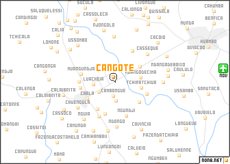 map of Cangote