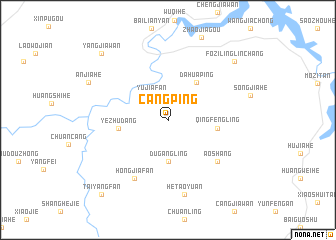 map of Cangping