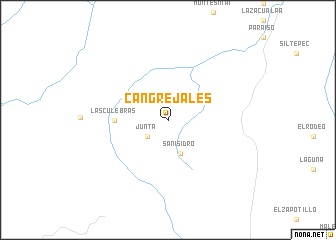 map of Cangrejales