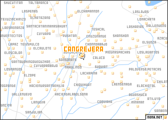 map of Cangrejera