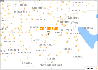 map of Cangrejo