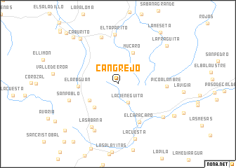 map of Cangrejo