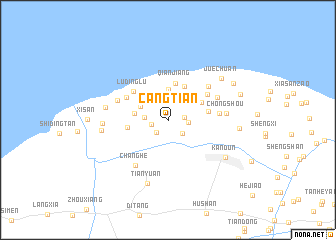 map of Cangtian