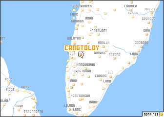 map of Cangtoloy