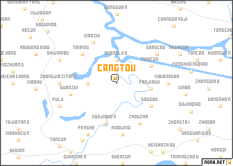 map of Cangtou