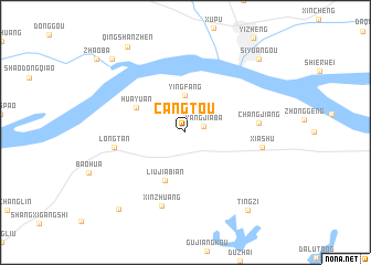 map of Cangtou