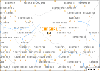 map of Cangual