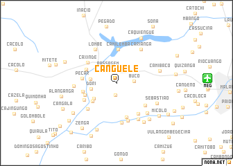 map of Canguele