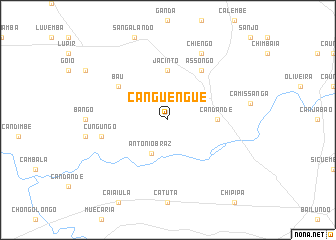map of Canguengue