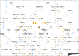 map of Cangues