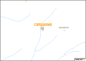 map of Canguinha