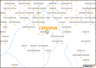 map of Cangurdó