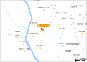 map of Canhaia