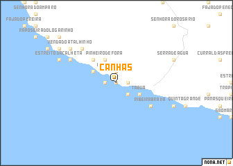 map of Canhas