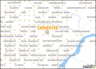 map of Canhestro