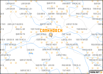 map of Canh Hoach