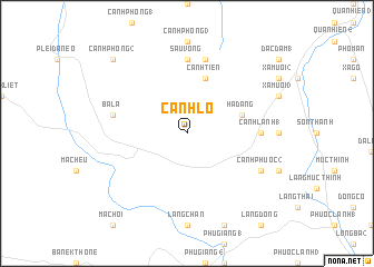 map of Canh Lô
