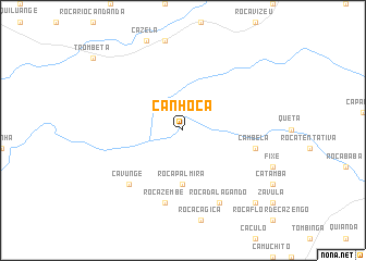 map of Canhoca