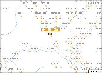 map of Can Hồ Mèo