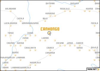 map of Canhongo