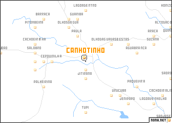 map of Canhotinho