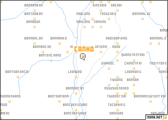 map of Cán Hô