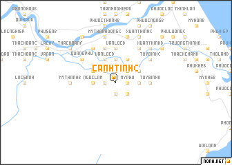 map of Cảnh Tinh (2)