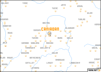 map of Caniaoan