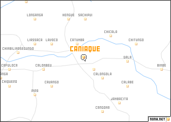map of Caniaque