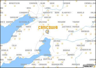 map of Canicouva