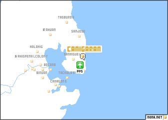 map of Canigaran