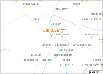 map of Caniles