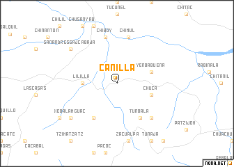 map of Canillá