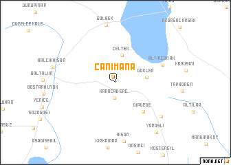 map of Canımana