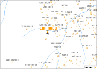 map of Caninaco