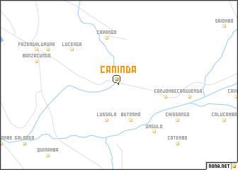 map of Caninda