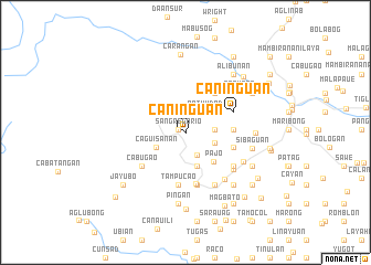 map of Caniñguan