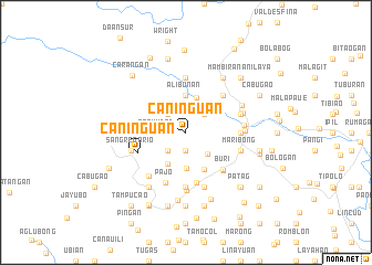 map of Caninguan