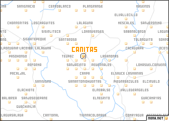 map of Cañitas