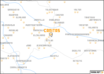 map of Cañitas