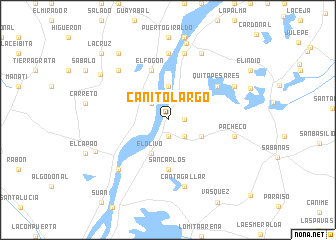 map of Cañito Largo