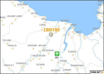 map of Caniton