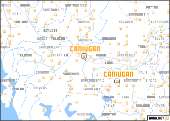 map of Caniugan