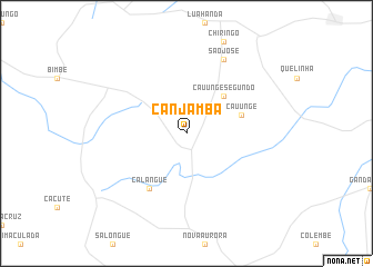 map of Canjamba