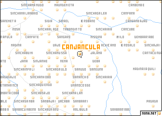 map of Canjancula